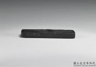 图片[3]-Inkstick inscribed with “Baizi liu” and flower sprays, Ming dynasty (1368-1644)-China Archive